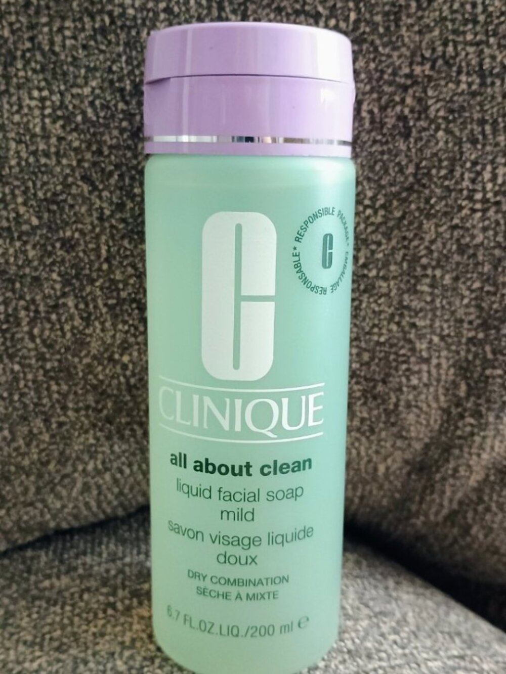 BN CLINIQUE ALL ABOUT CLEAN MILD FACIAL SOAP DRY COMBINATION SKIN